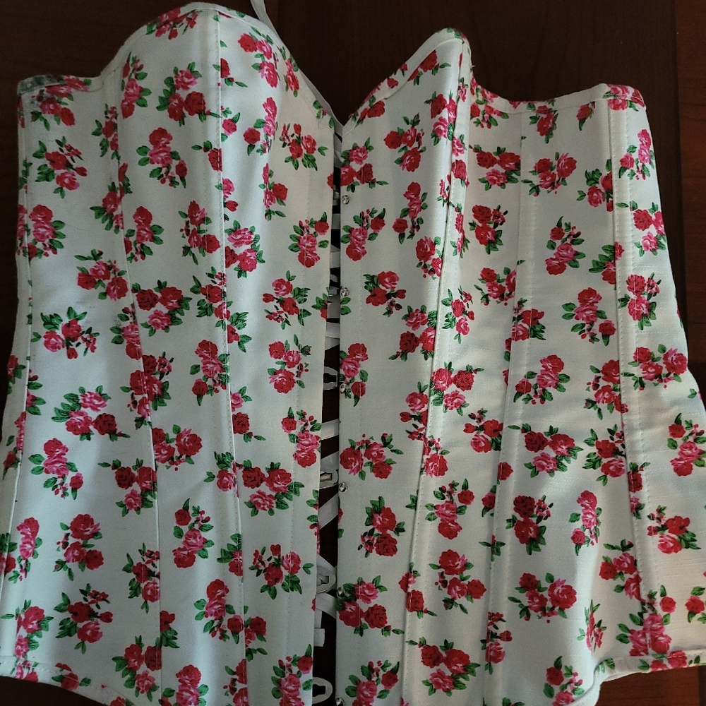 Corset, floral